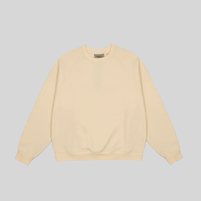 Essentials Clothing Light Cream Sweatshirt