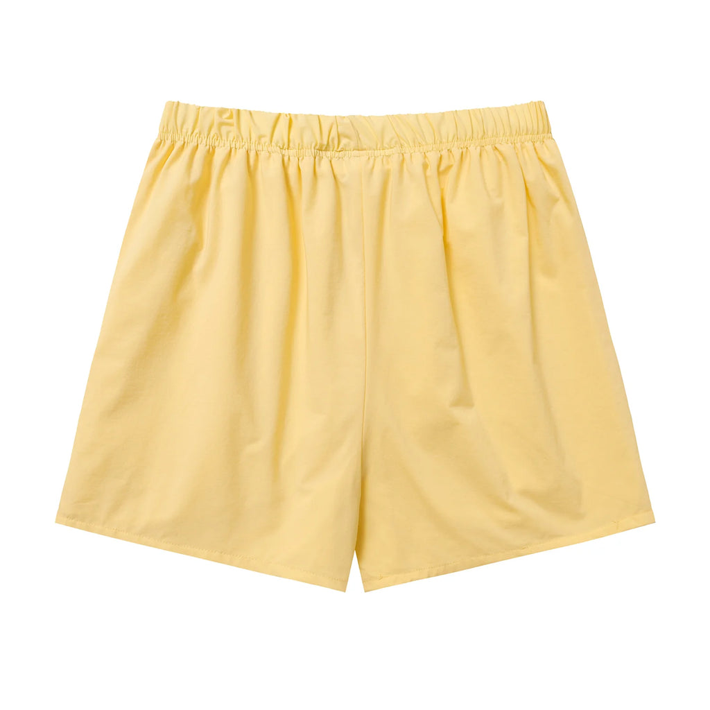 Essentials Clothing Garden Yellow Short
