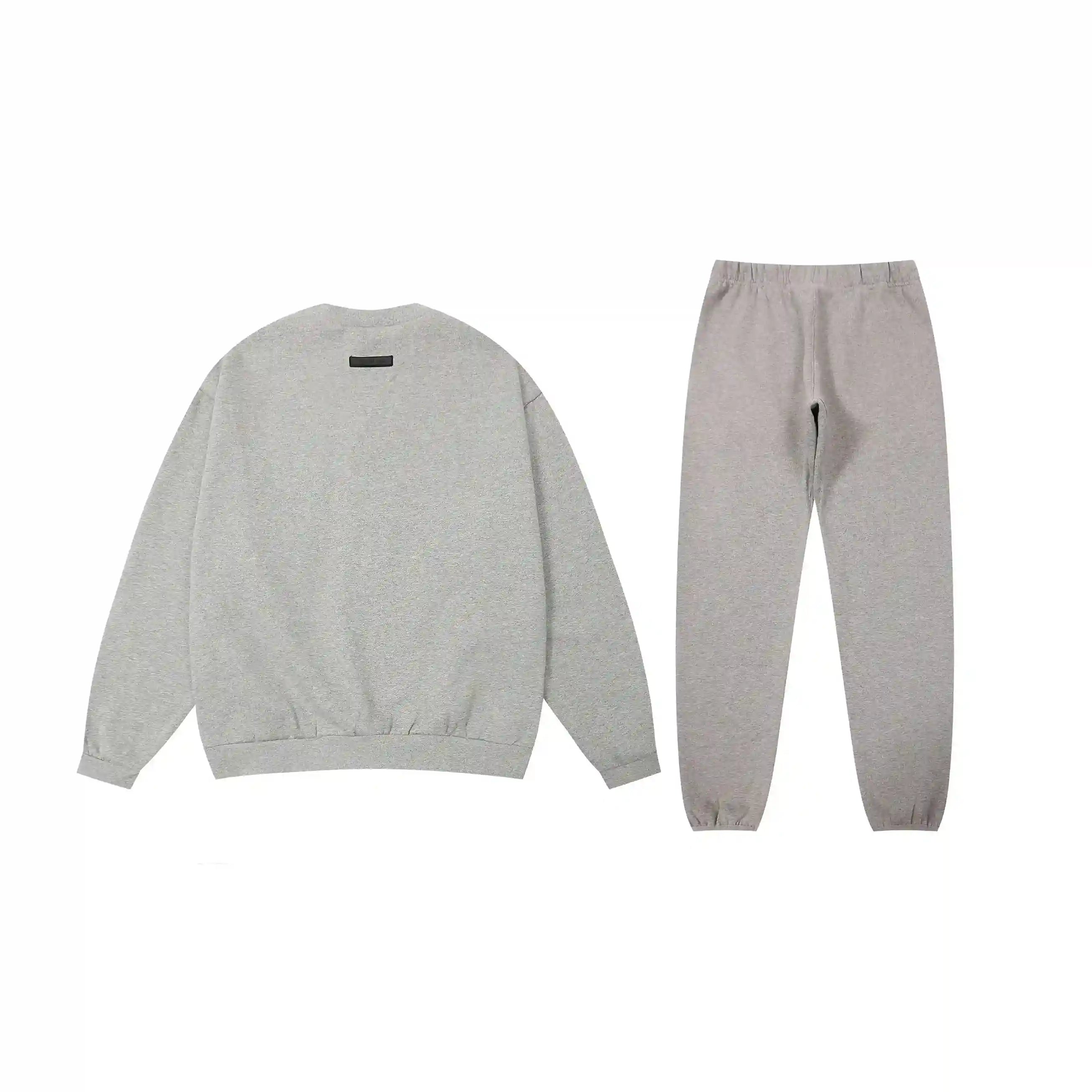 ESSENTIALS Clothing Dark Heather Oatmeal Tracksuit