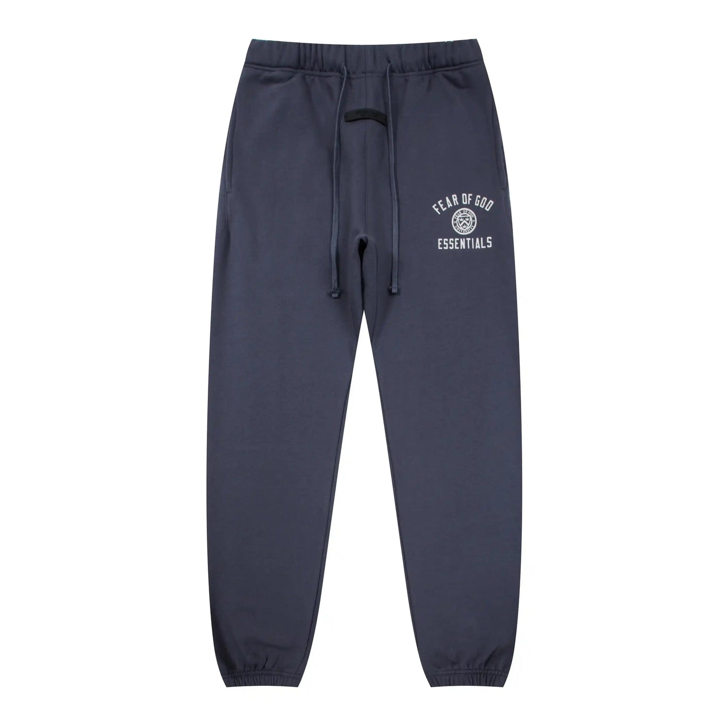 Essentials Blue Hoodie Set back view – Fear of God set
