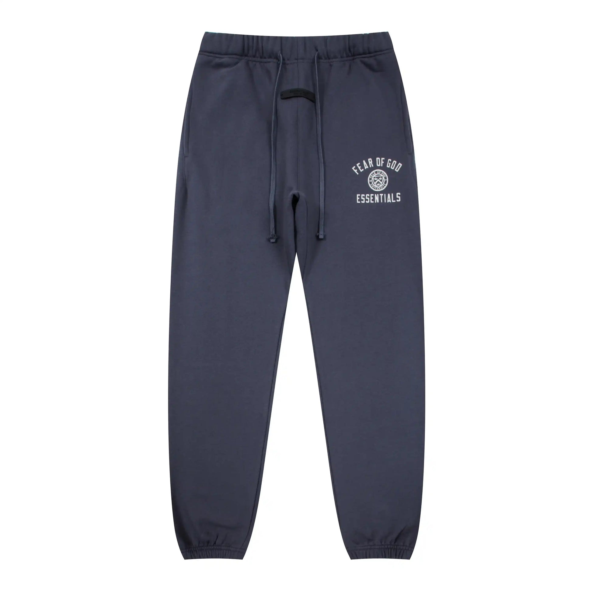 Essentials Blue Hoodie Set back view – Fear of God set