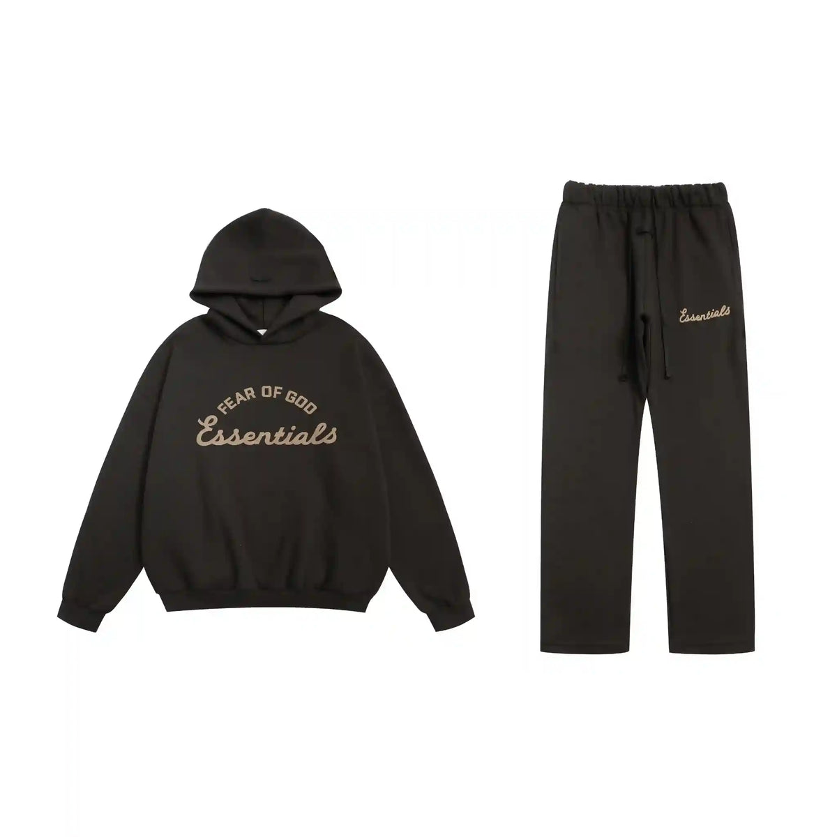 Essentials Tracksuit in Light Black | Everyday Ease