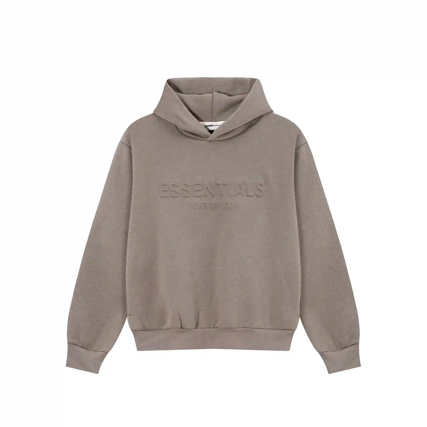Fear of God Essentials Heather Gray Hoodie | Classic Grey Essentials Hoodie