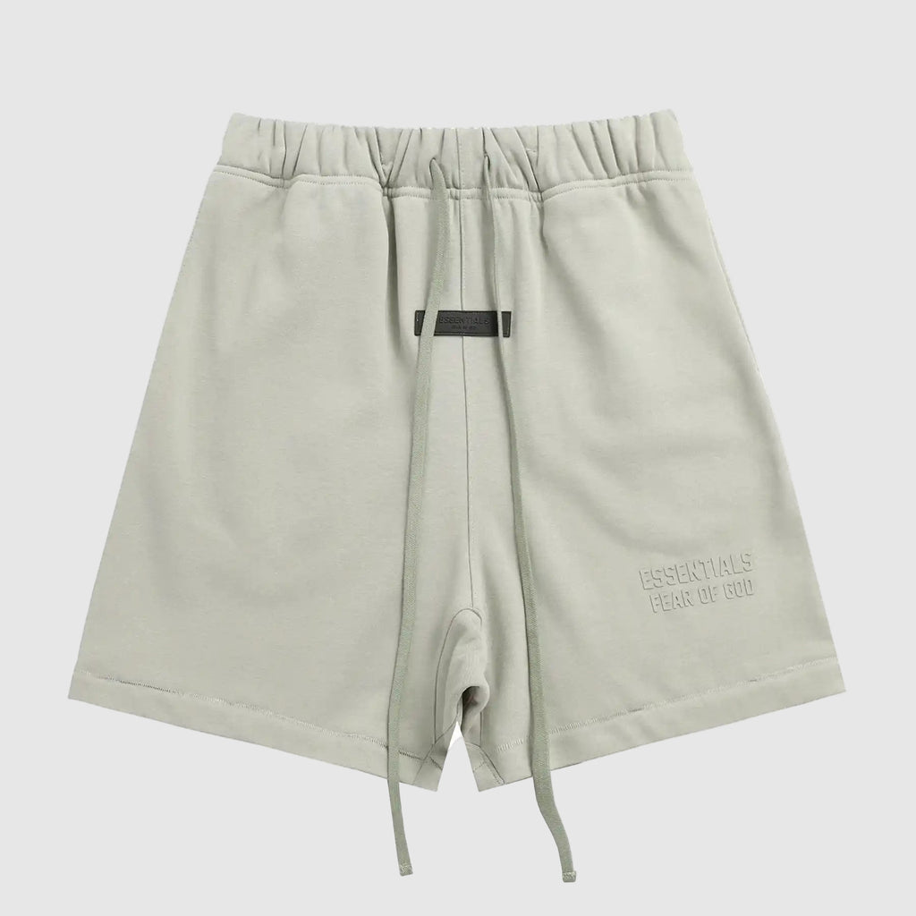 Essentials Clothing Heathered Grey Short