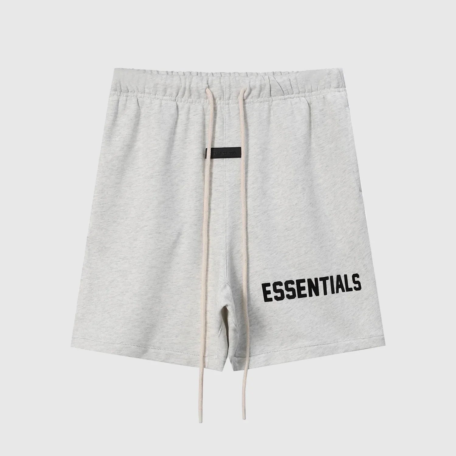 Essentials wheat streetwear shorts by Fear of God summer outfit