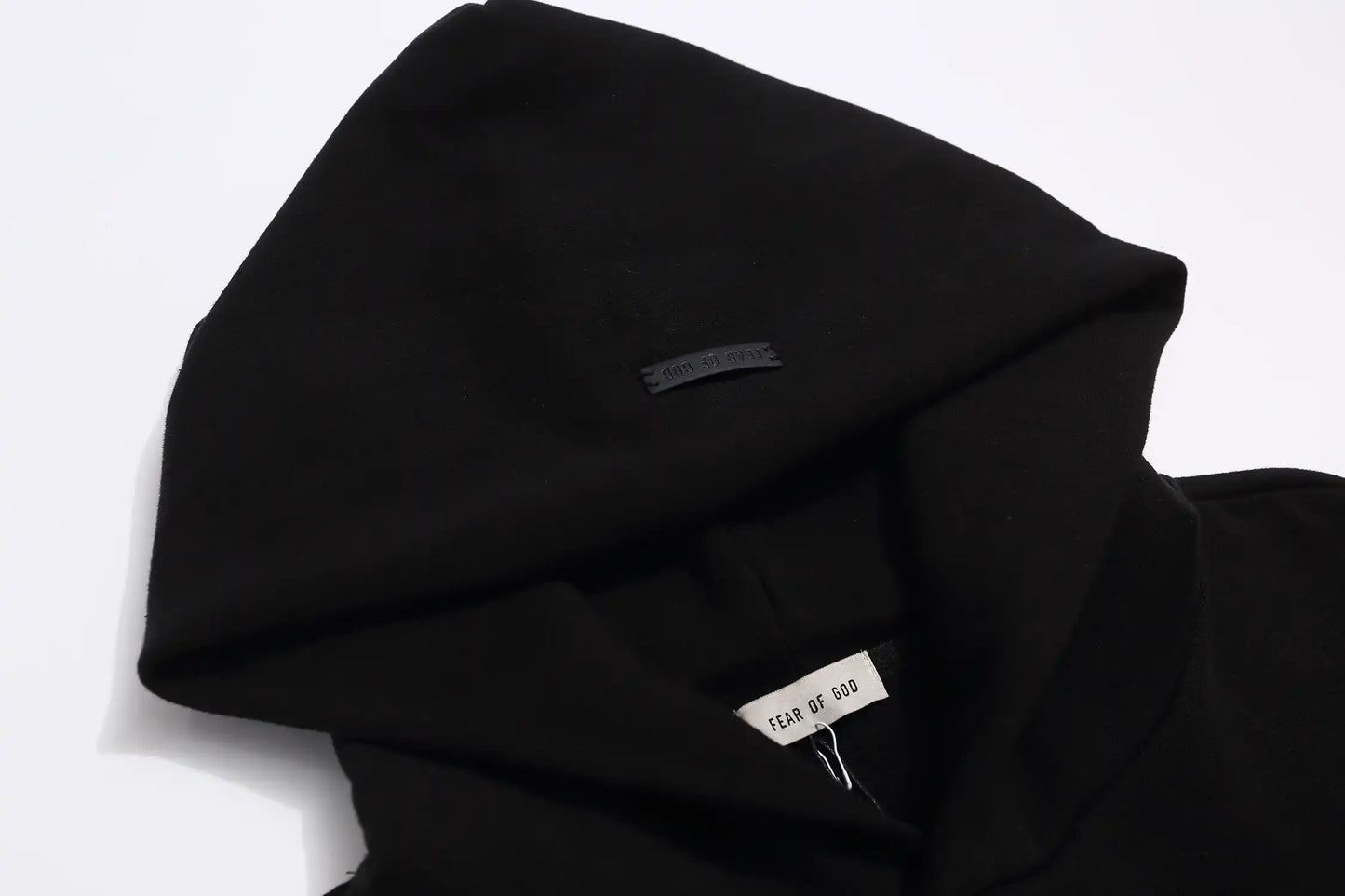Fear of God ESSENTIALS Signature Black Hoodie