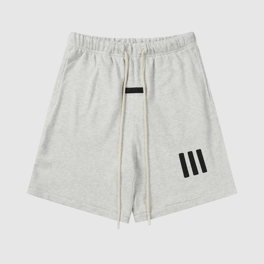 Essentials Clothing Light Heather Oatmeal Short