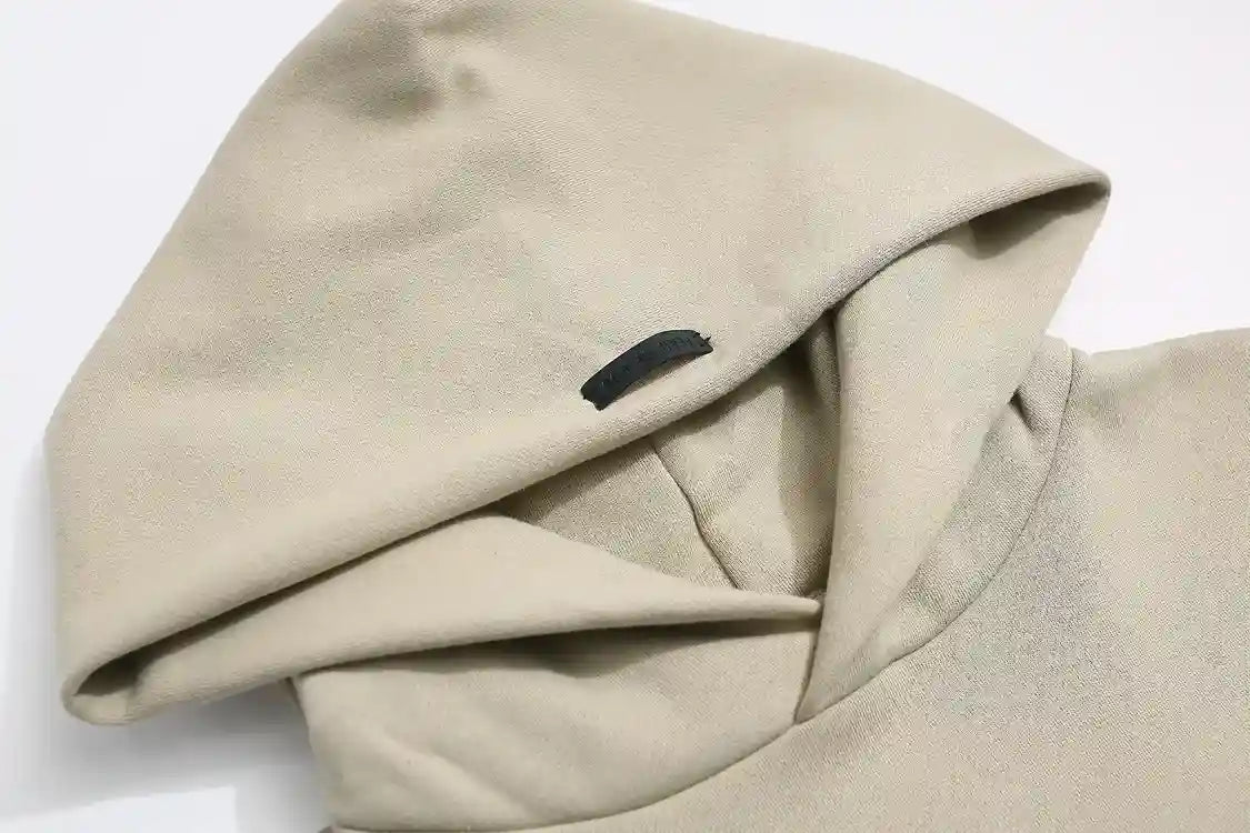 Fear of God ESSENTIALS Signature Oatmeal Heather Hoodie
