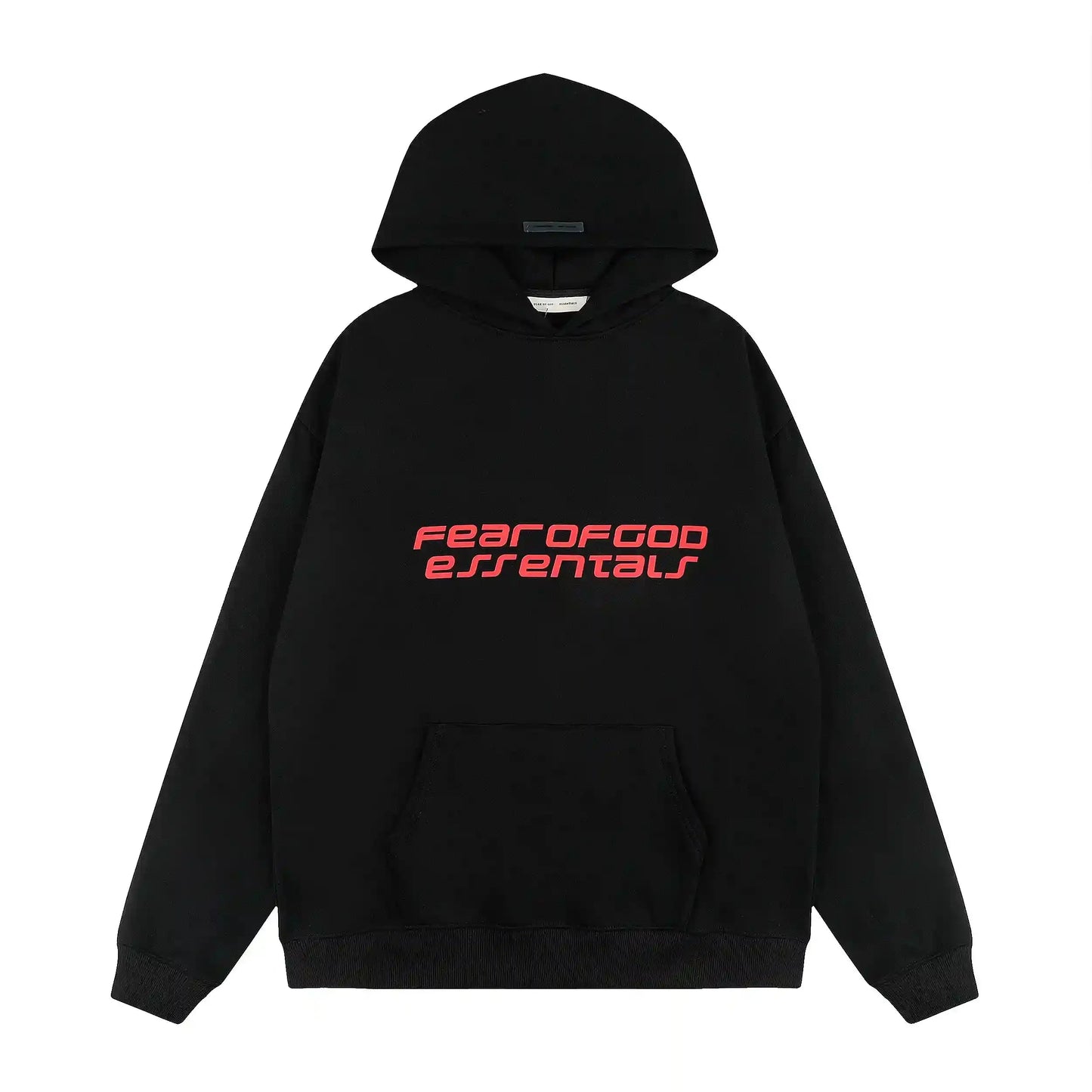 Fear of God ESSENTIALS Black Hoodie Core