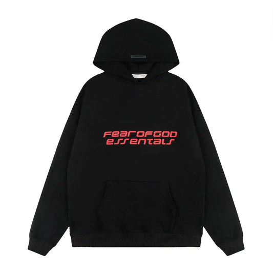 Fear of God ESSENTIALS Black Hoodie Core