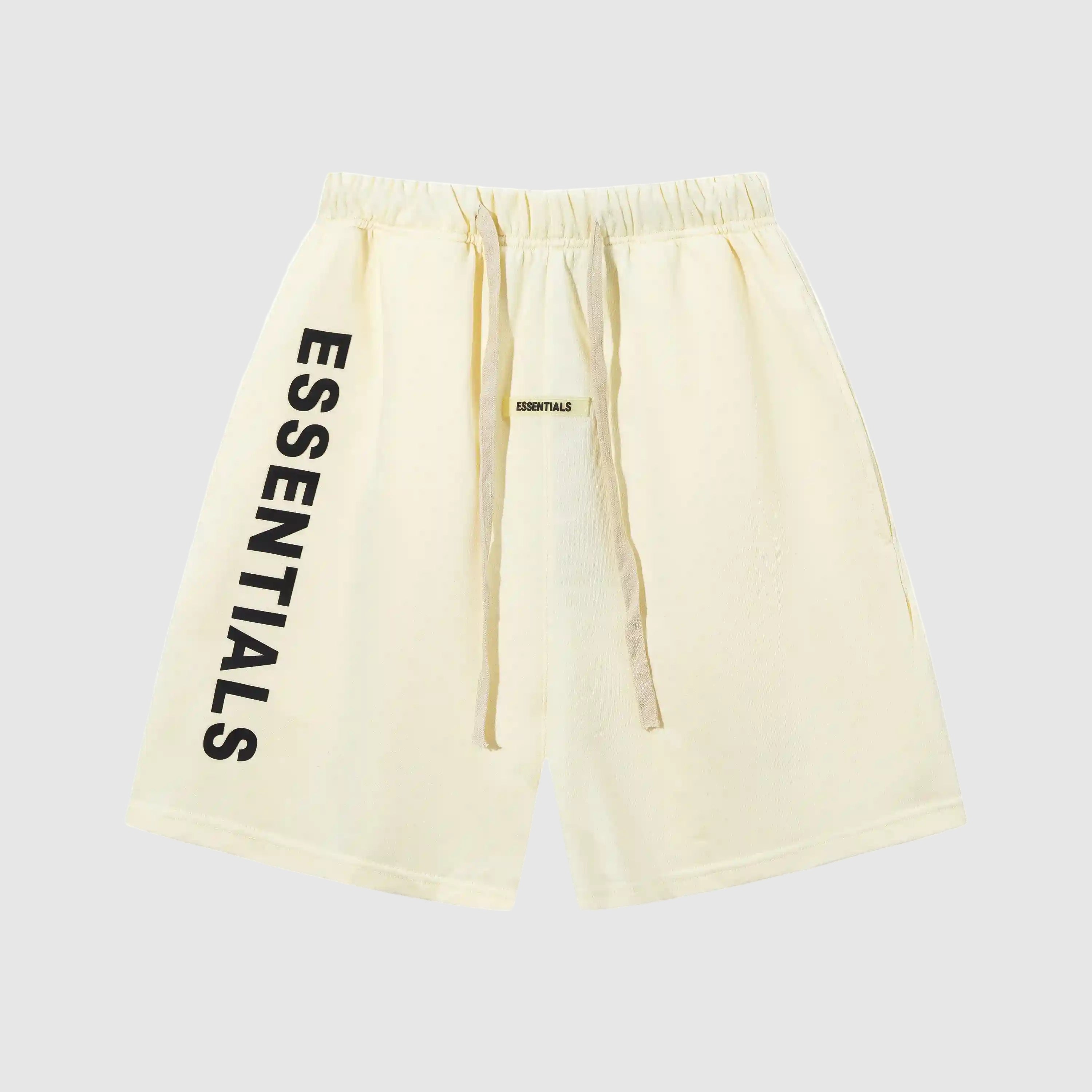 Essentials Clothing Light Cream Short