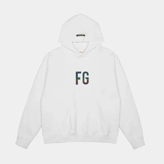essentials white hoodie relaxed fit streetwear