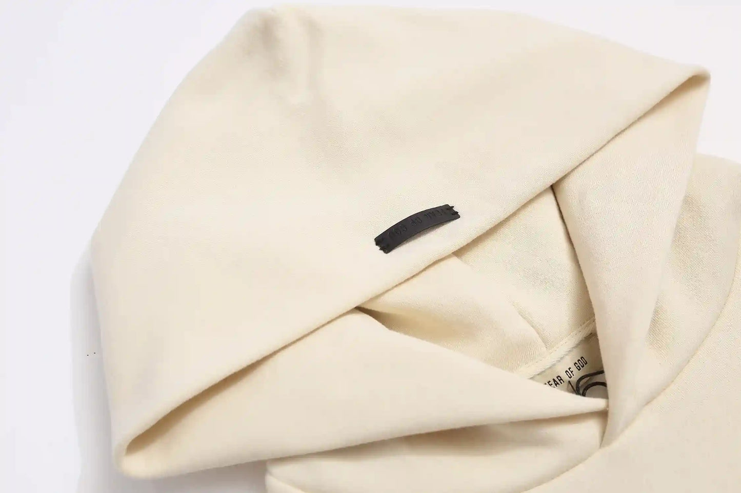 Fear of God ESSENTIALS Signature S10 Light Cream Hoodie