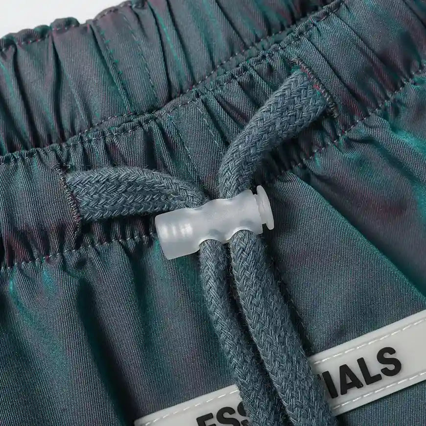 Essentials Clothing Dark Grey Blue Short