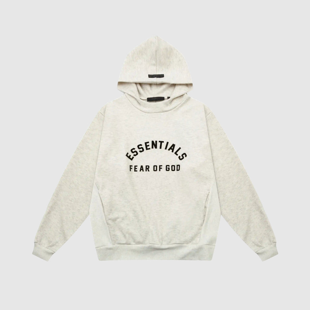 ESSENTIALS Clothing Light Heather Oatmeal Hoodie