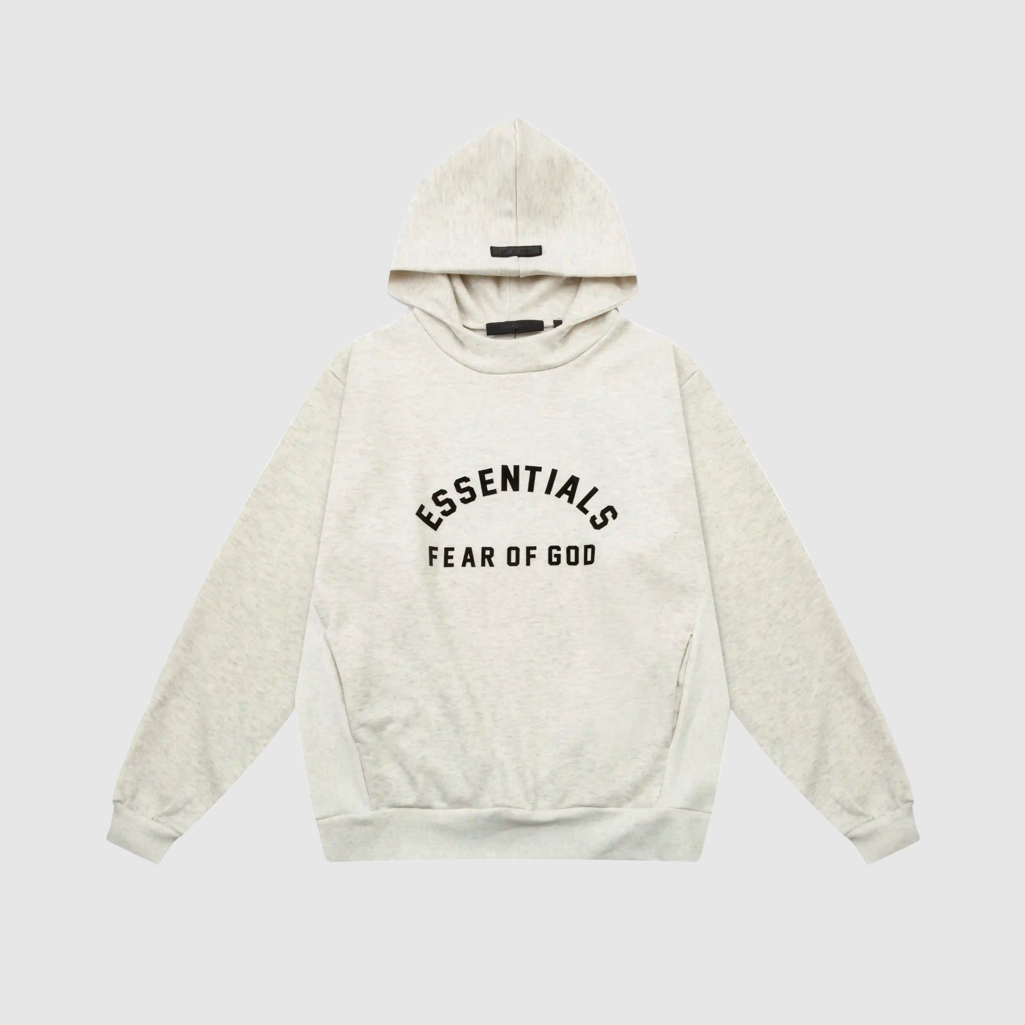 ESSENTIALS Clothing Light Heather Oatmeal Hoodie