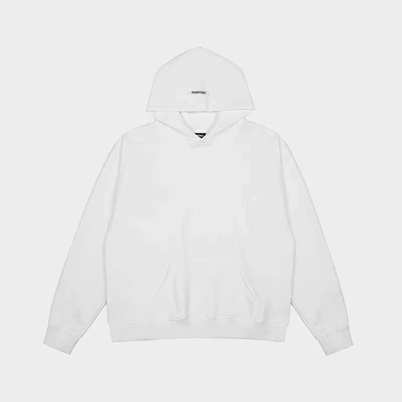 ESSENTIALS Clothing White Hoodie