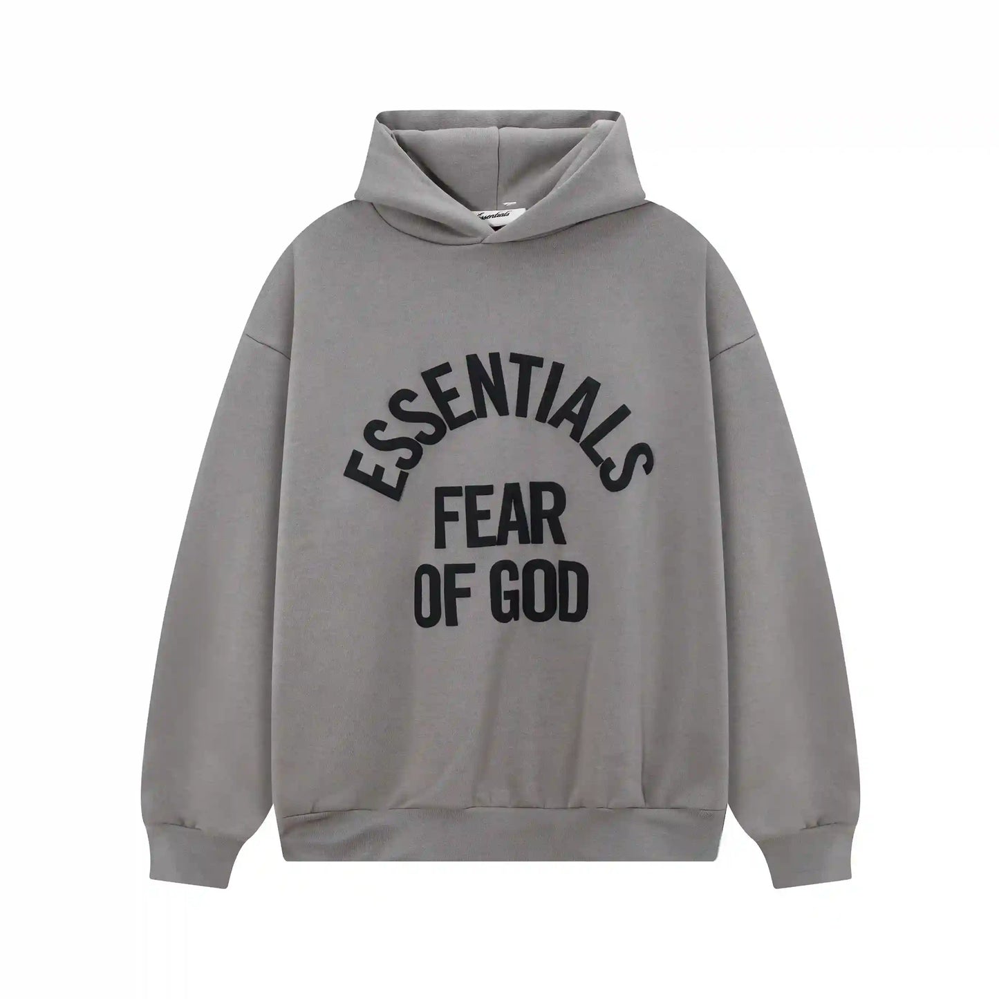 Fear of God Essentials Gray Hoodie | Signature Grey Pullover Essentials Hoodie