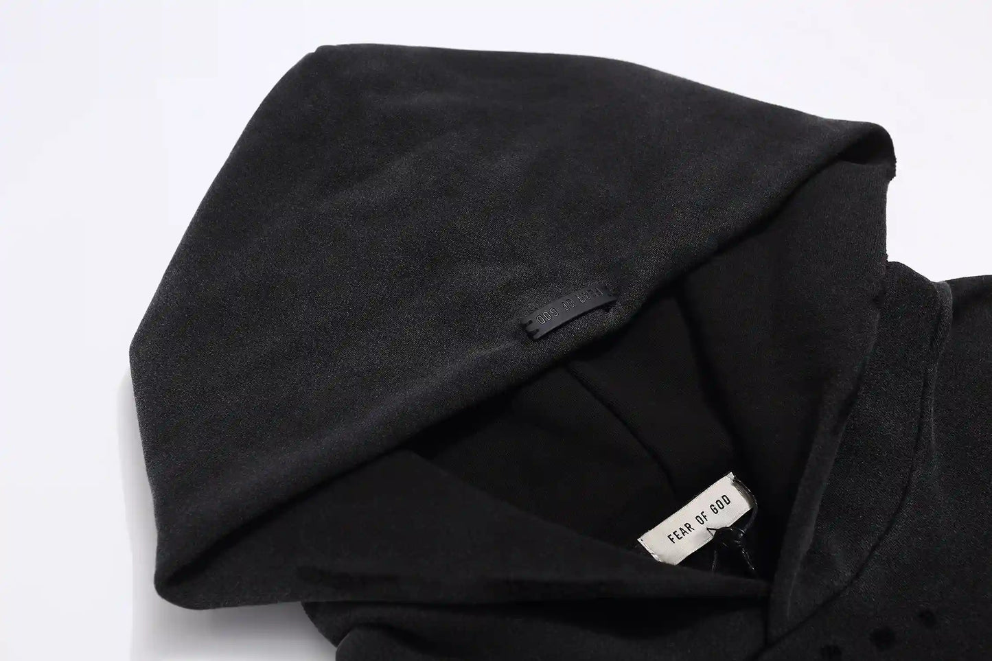 Fear of God ESSENTIALS Signature LA PANTERES BLACK Hoodie