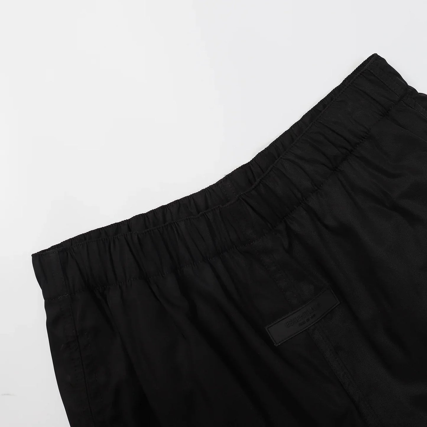 Essentials Black Shorts – Front and Back