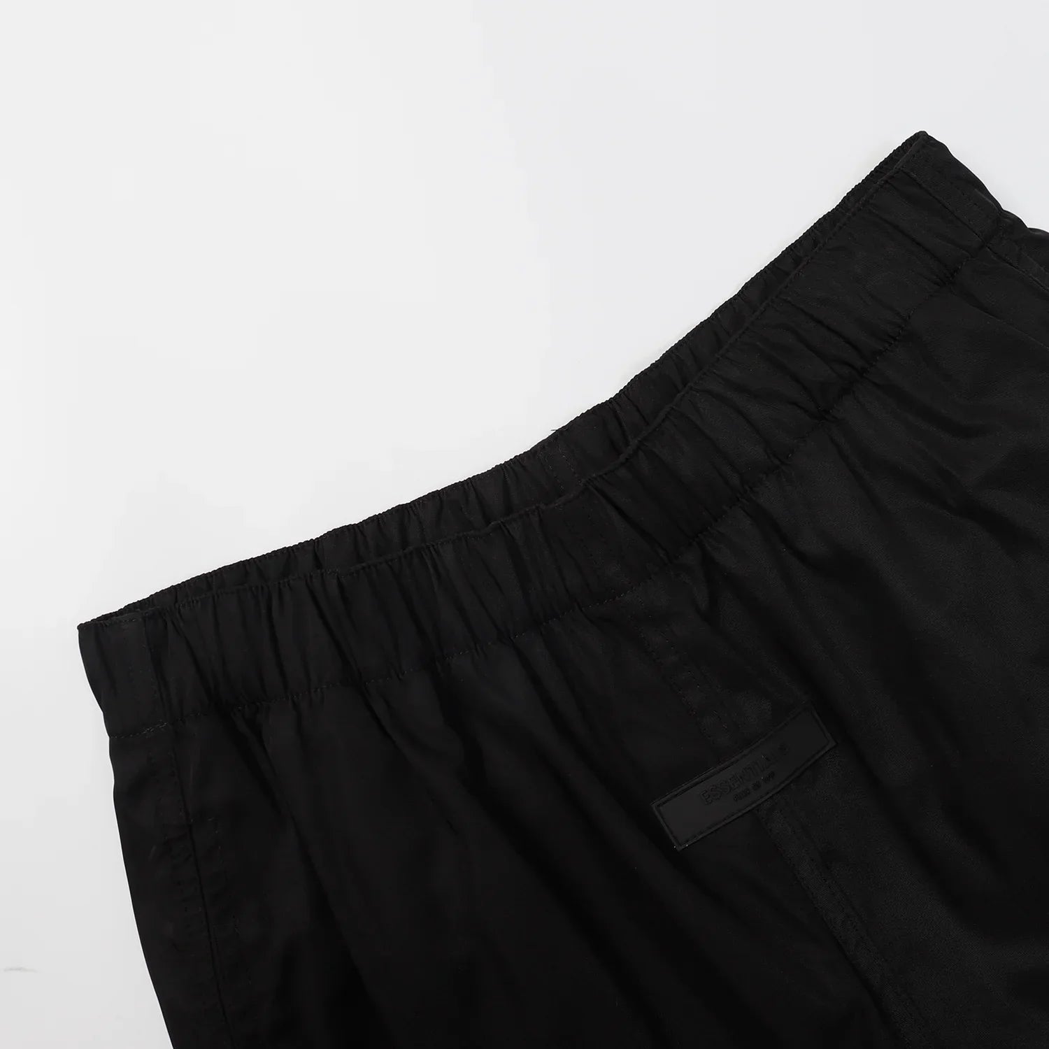 Essentials Black Shorts – Front and Back