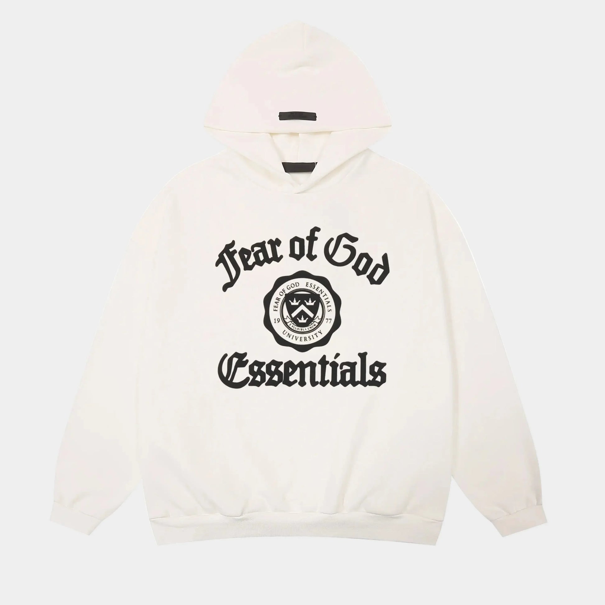 essentials eggshell hoodie relaxed fit streetwear