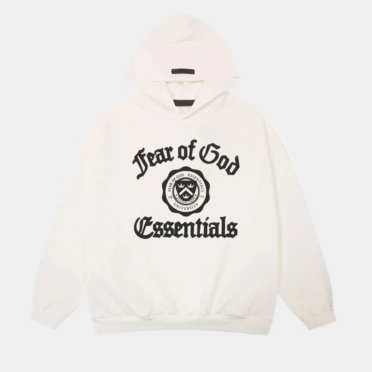 essentials eggshell hoodie relaxed fit streetwear