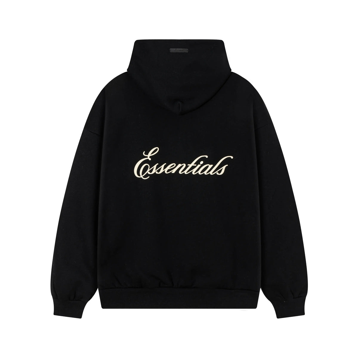 Black Essentials Tracksuit Pullover