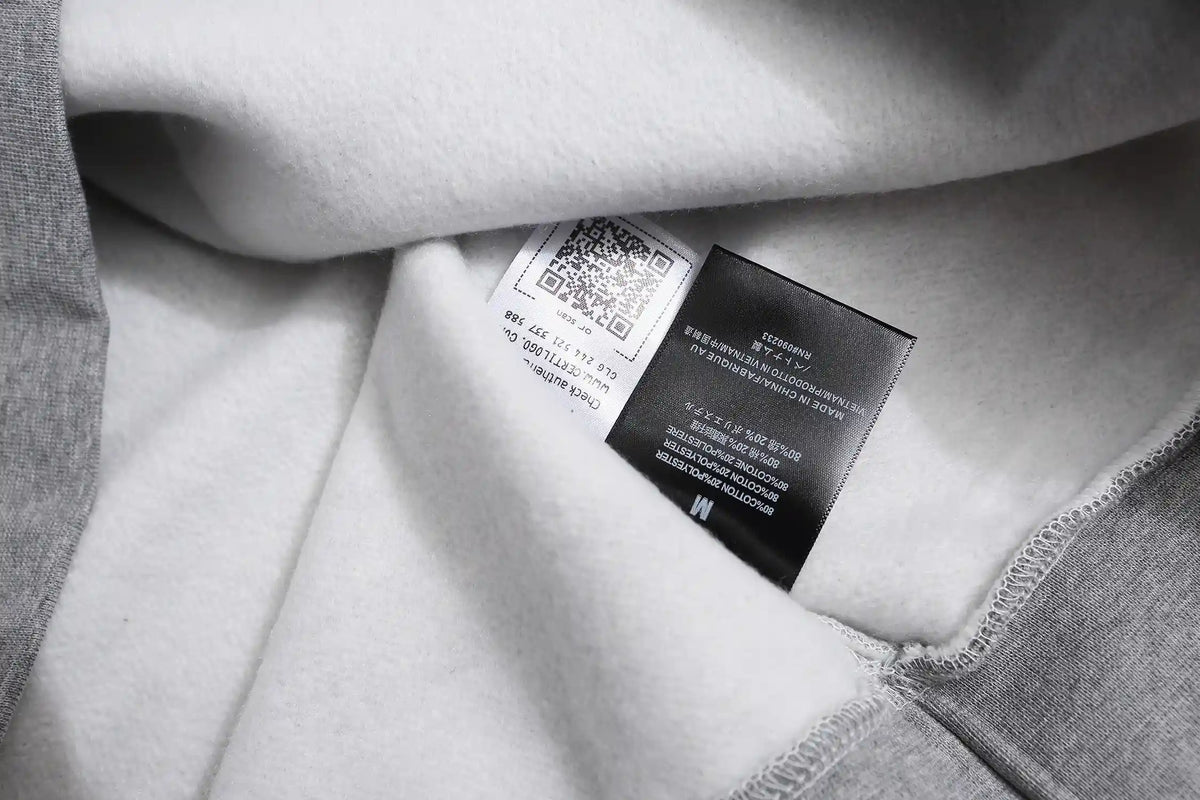Cloudy Gray Essentials Tracksuit Pullover