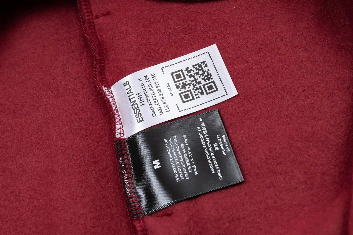 Retro Red Essentials Tracksuit Pullover