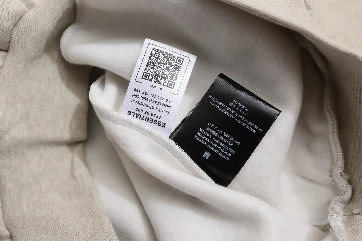 Oatmeal Heather Essentials Tracksuit Pullover