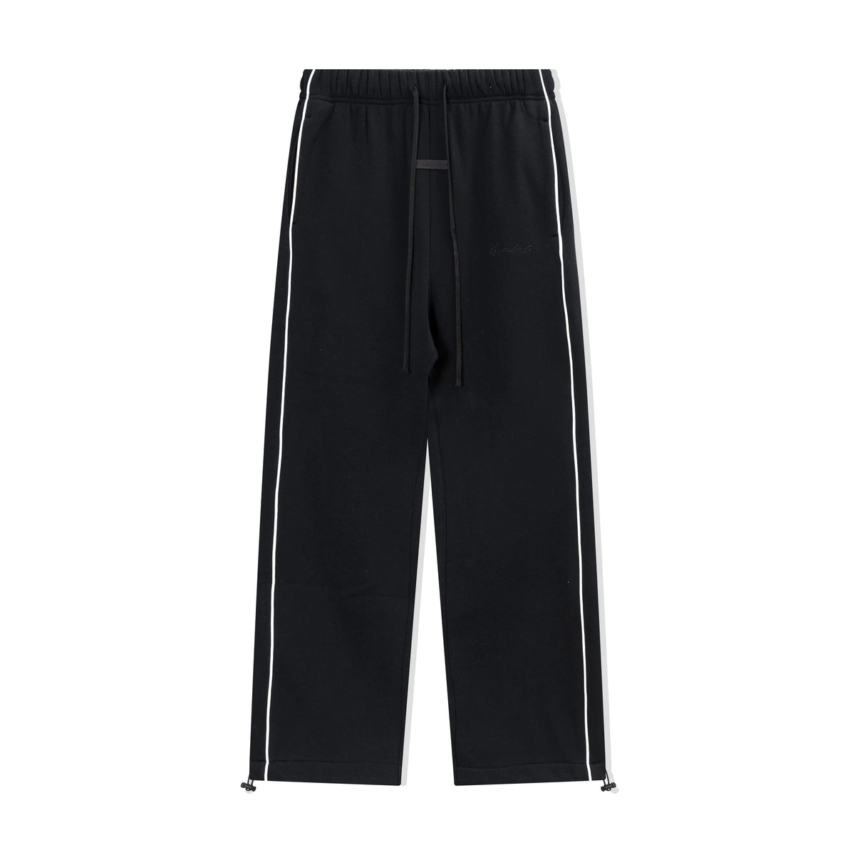 Black Essentials Tracksuit Pullover