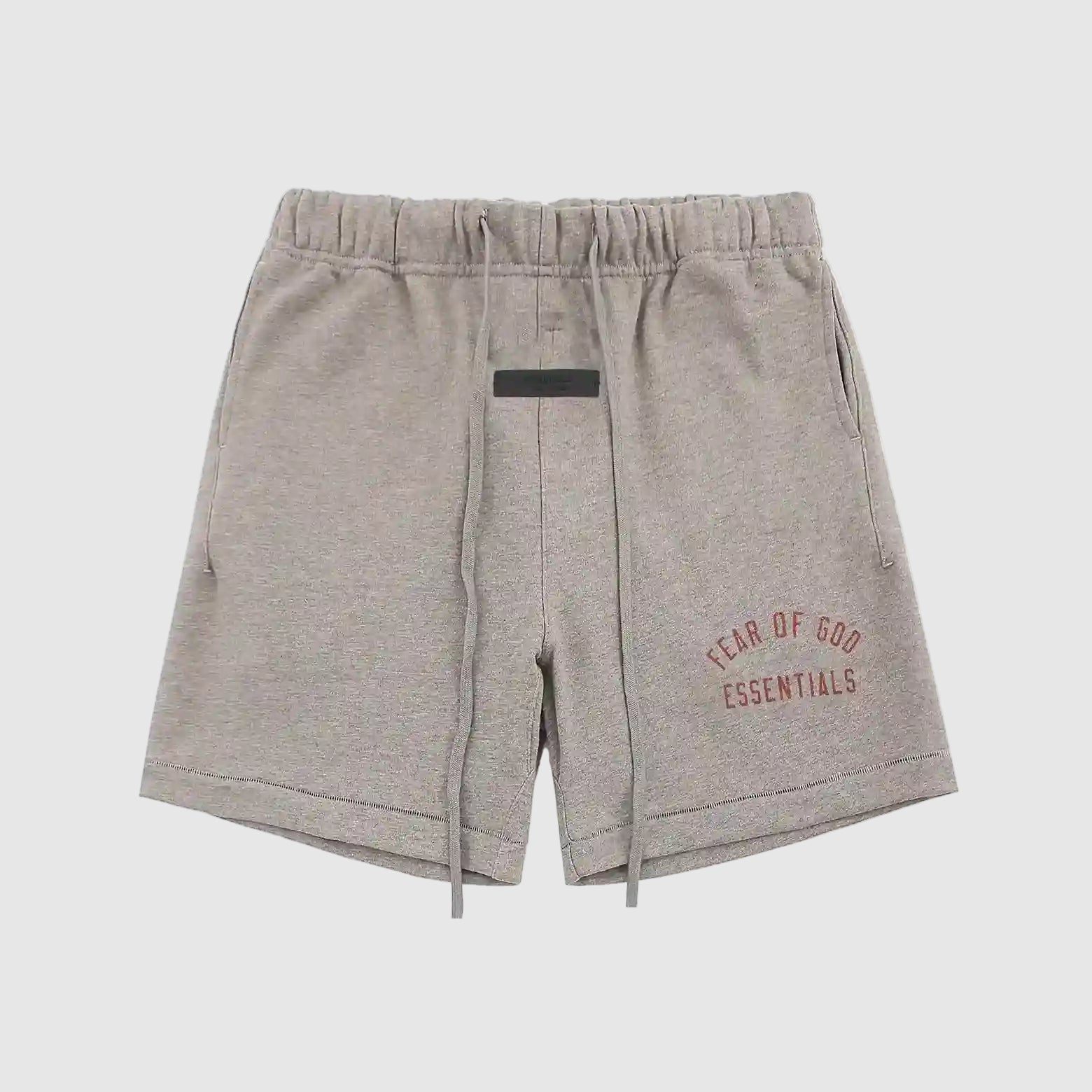 Essentials Clothing Dark Heather Oatmeal Short