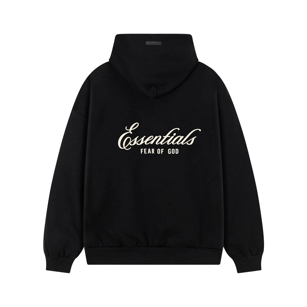 Black Essentials Tracksuit Pullover