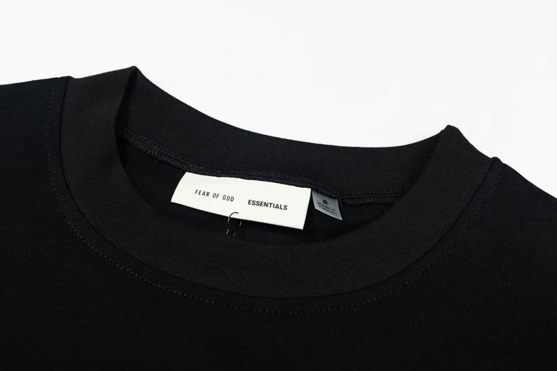 Fear of God ESSENTIALS Black Short Sleeve T-Shirt