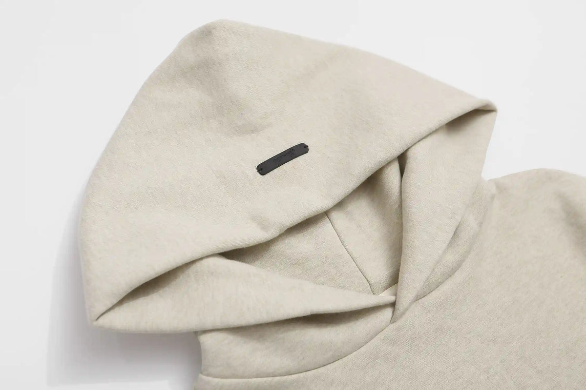 Fear of God Essentials Light Oatmeal Hoodie