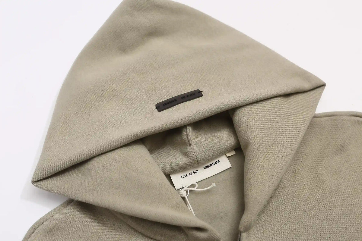 Fear of God Essentials Hoodie – Light Sand Dune