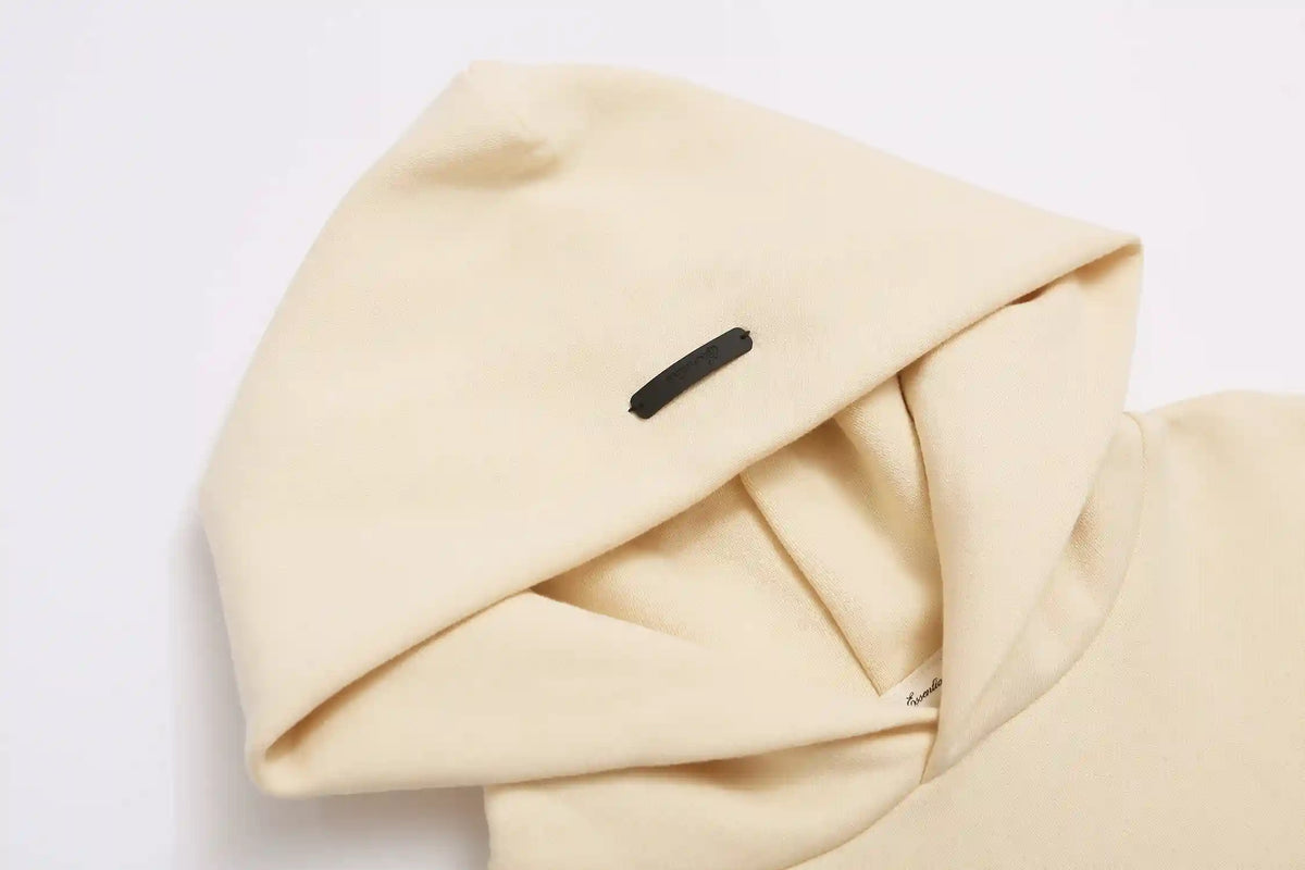 Fear of God Essentials Hoodie – Apricot All Valley Graphic