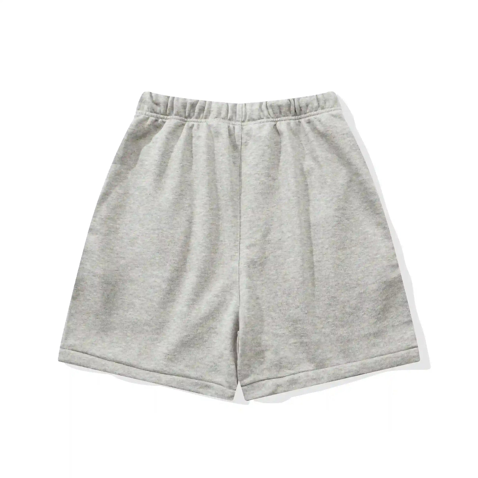 Essentials dark chestnut lounge shorts by Fear of God waistband detail lounge day