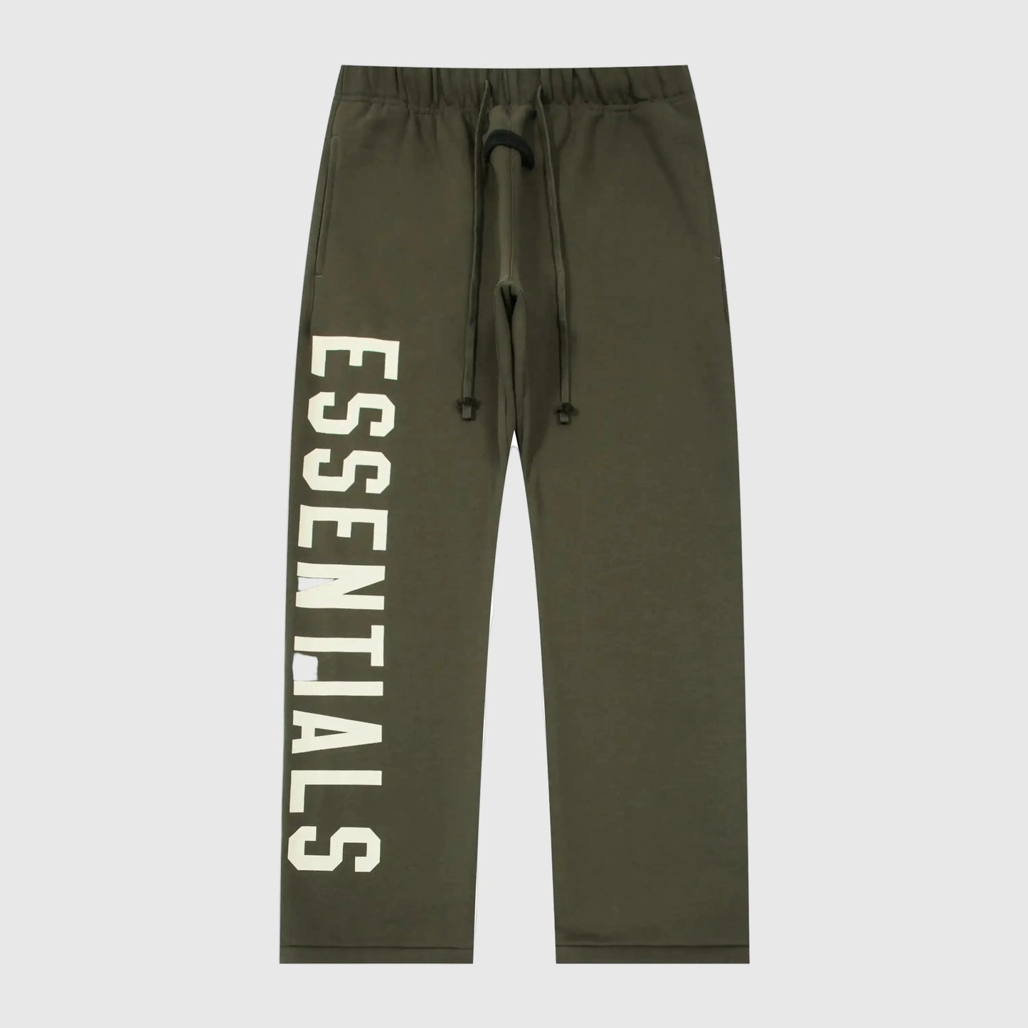 Essentials hemlock streetwear sweatpants by Fear of God front view