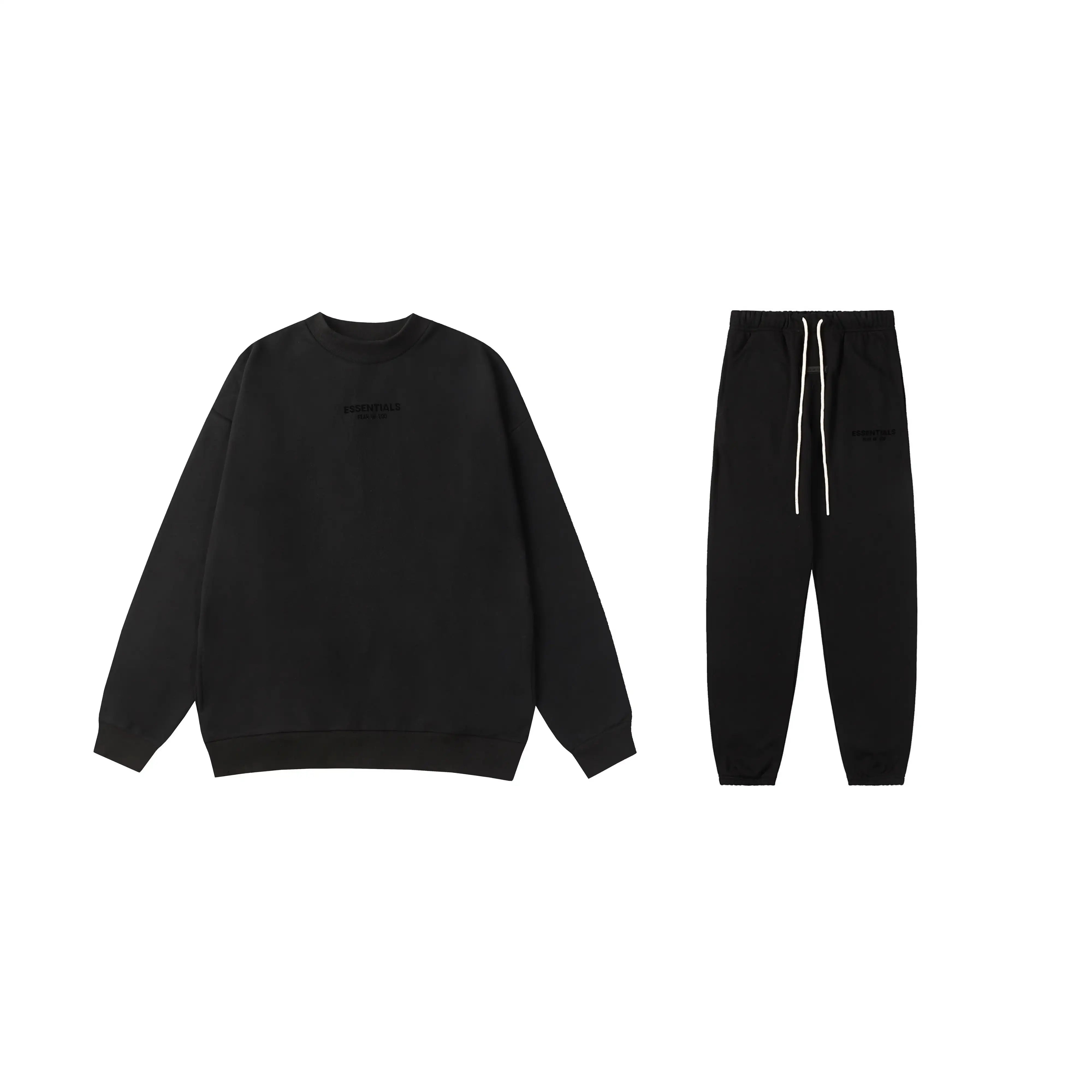 ESSENTIALS Clothing Black Tracksuit