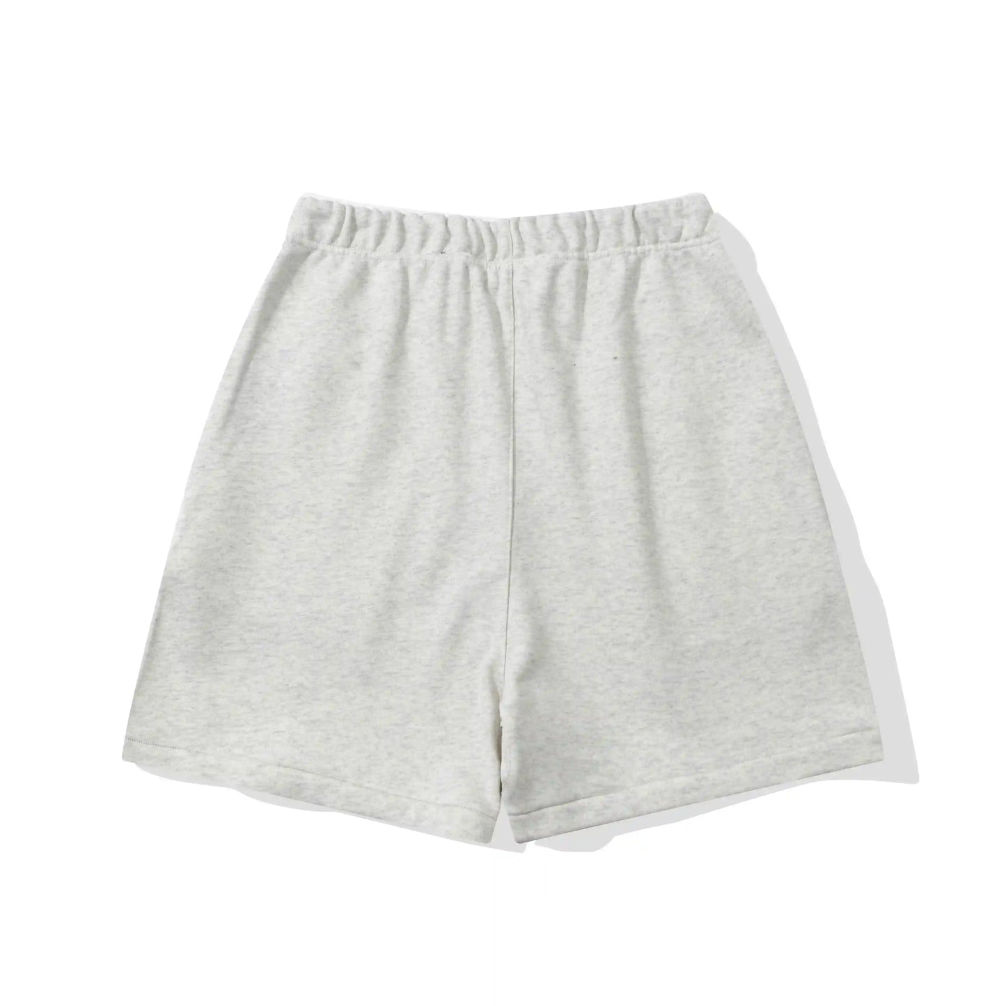 front view of Essentials blue lounge shorts by Fear of God
