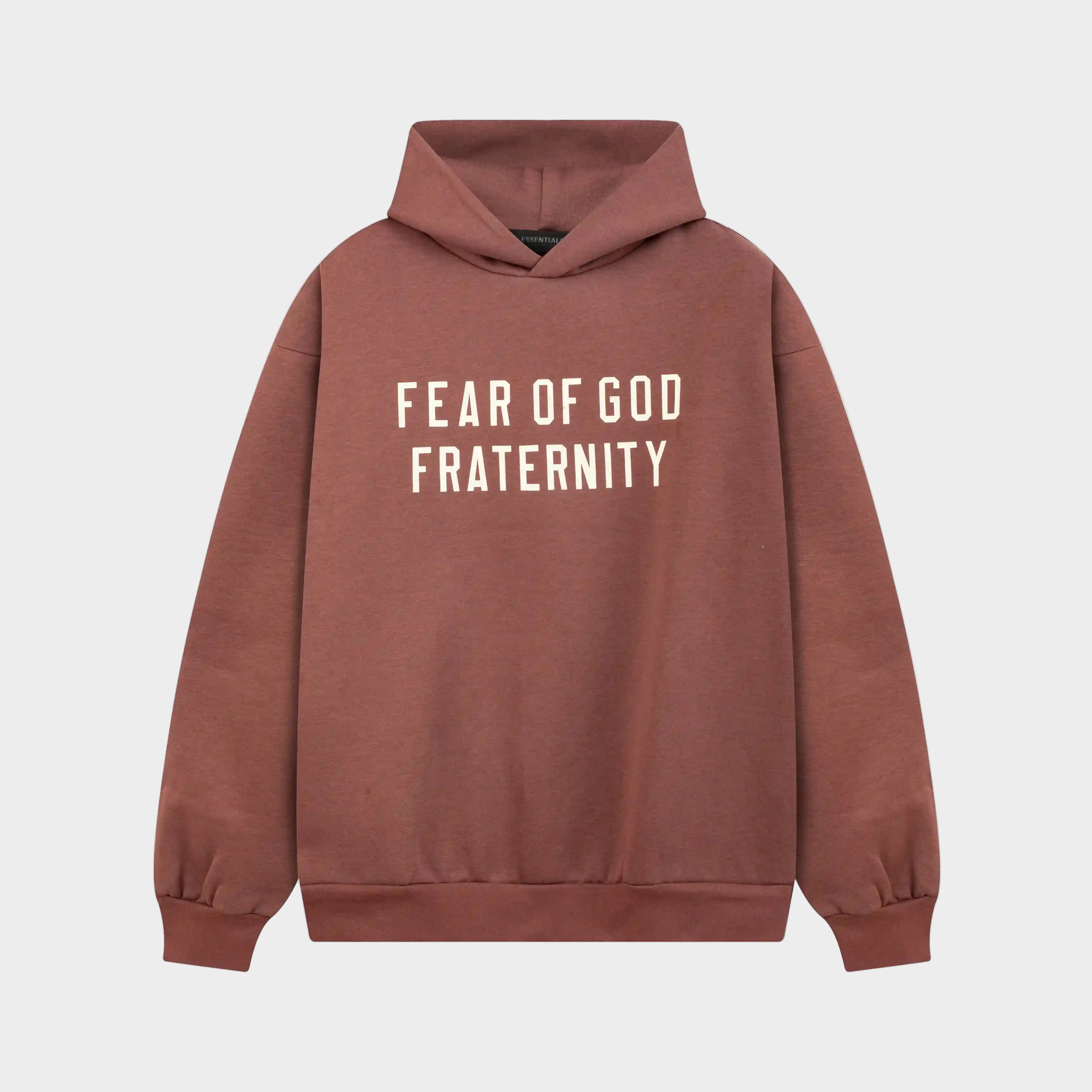 ESSENTIALS Clothing Dark Chestnut Hoodie