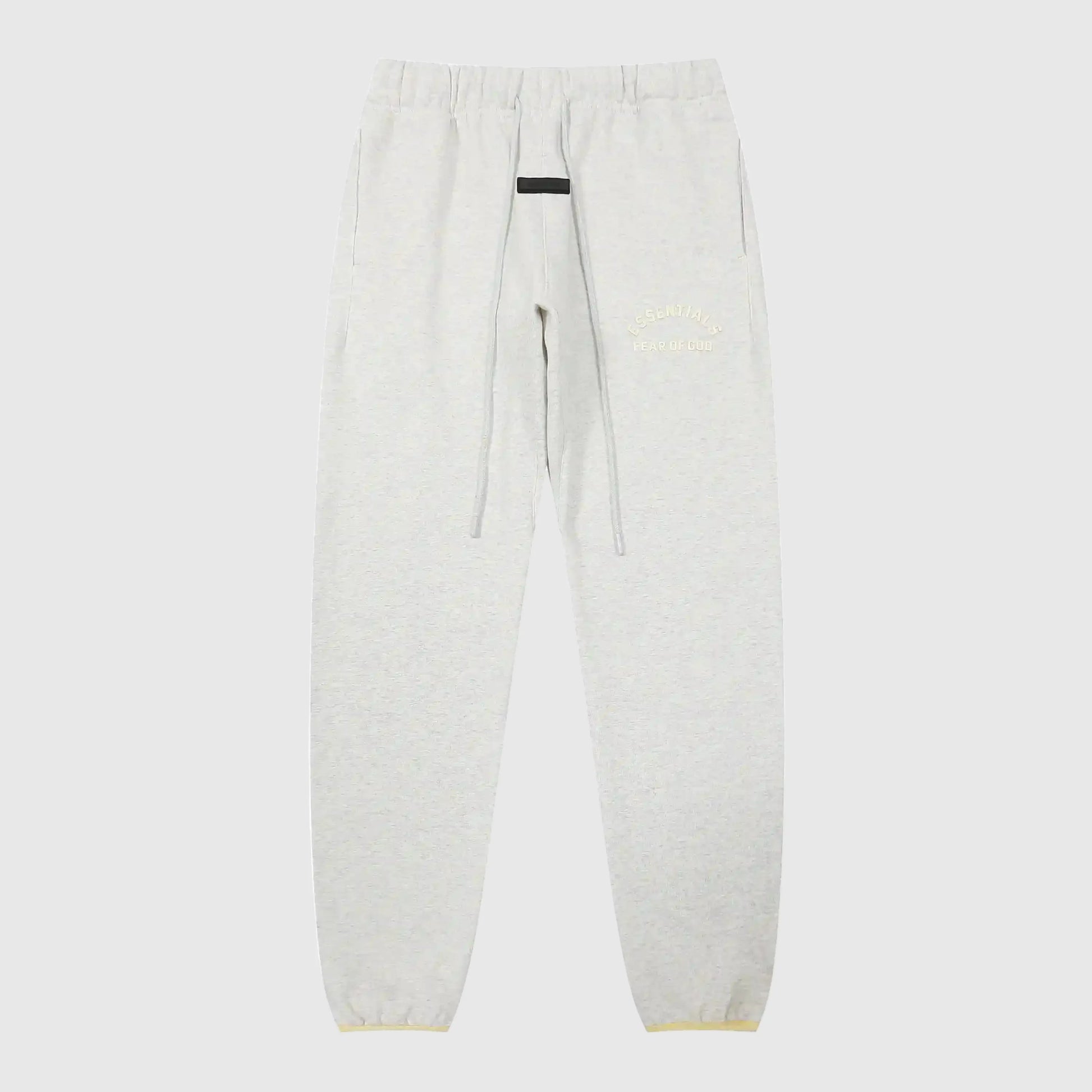 Essentials cloud dance urban fleece sweatpants by Fear of God front view