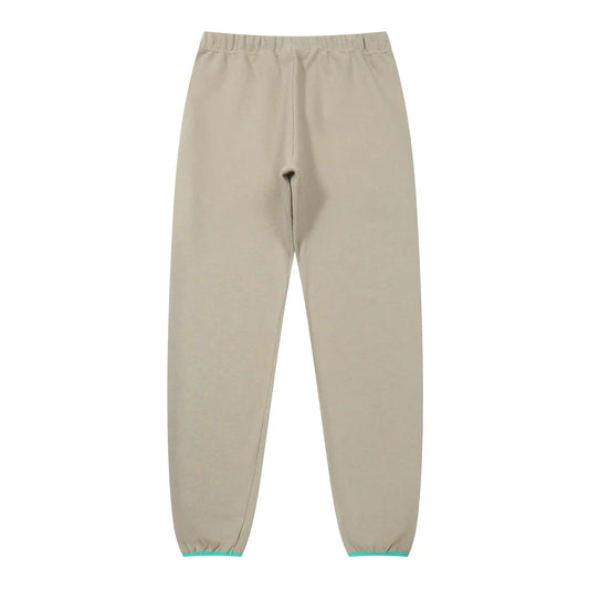 Ribbed ankle cuffs and side pocket detail on sweatpants by Fear Of God