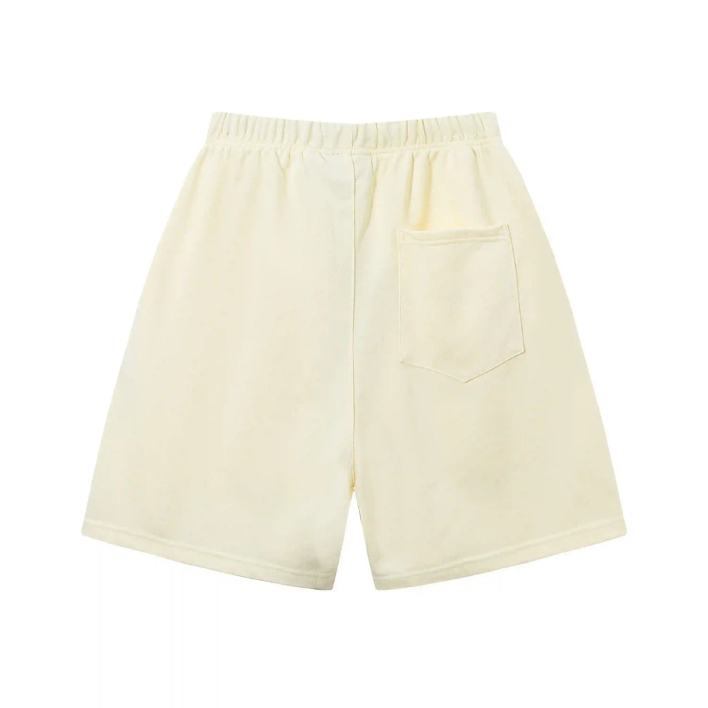 Essentials Clothing Light Cream Short