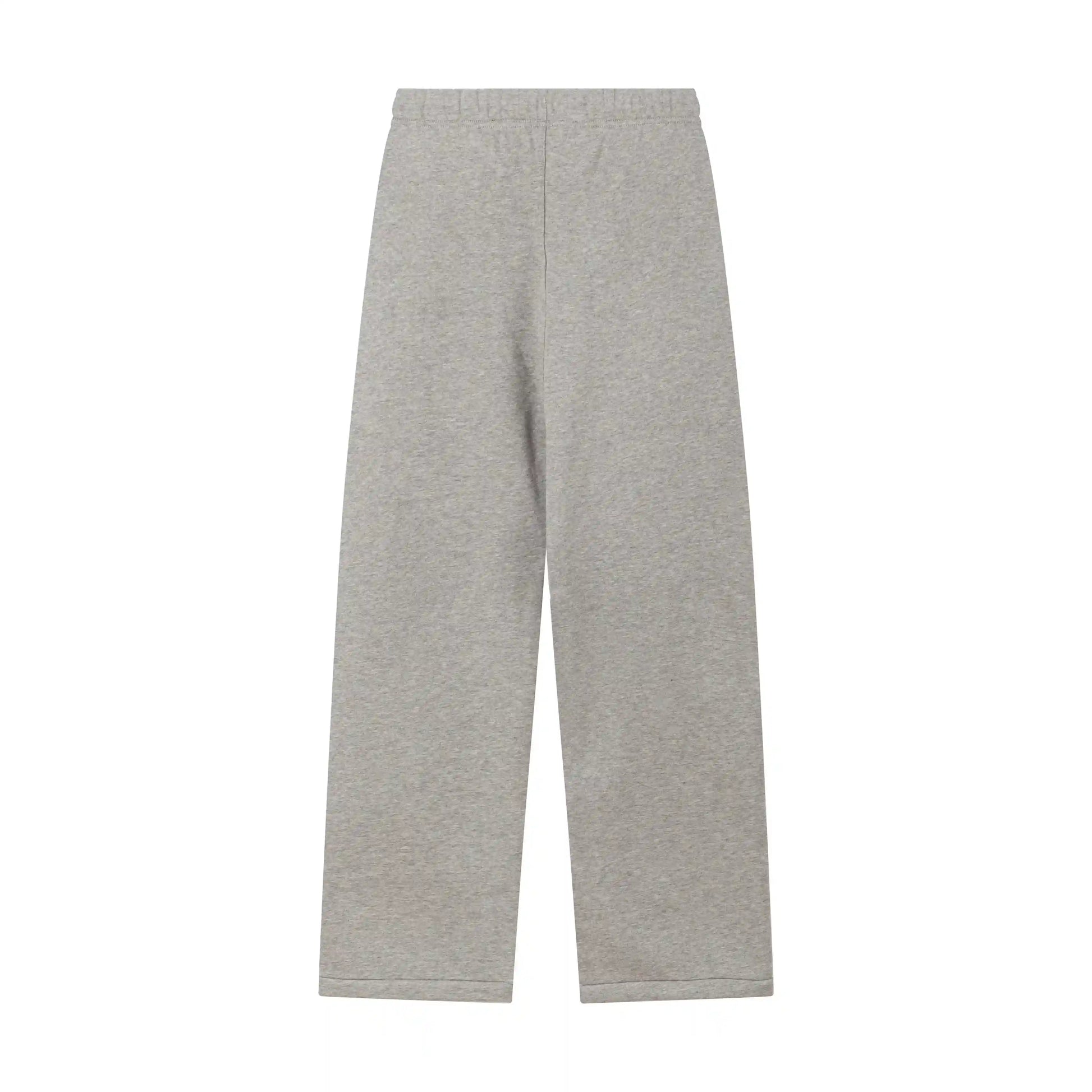 Light heather oatmeal sweatpants by Fear of God relaxed fit joggers
