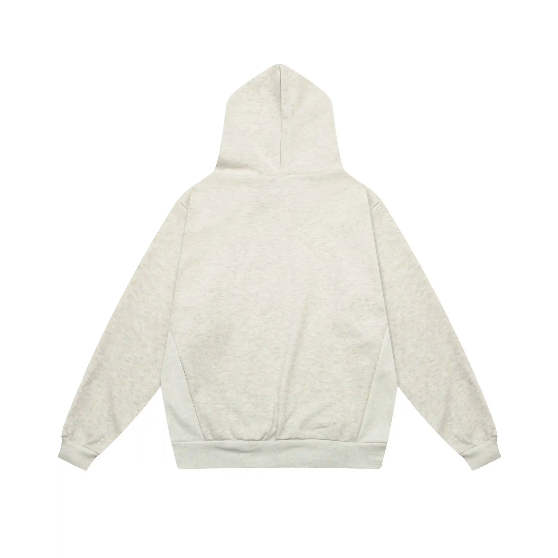 essentials light heather oatmeal pullover hoodie soft fleece casual