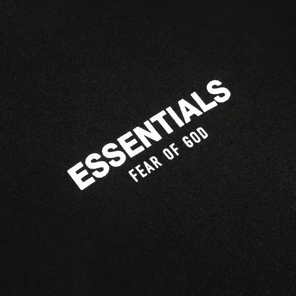 ESSENTIALS Clothing Black Hoodie