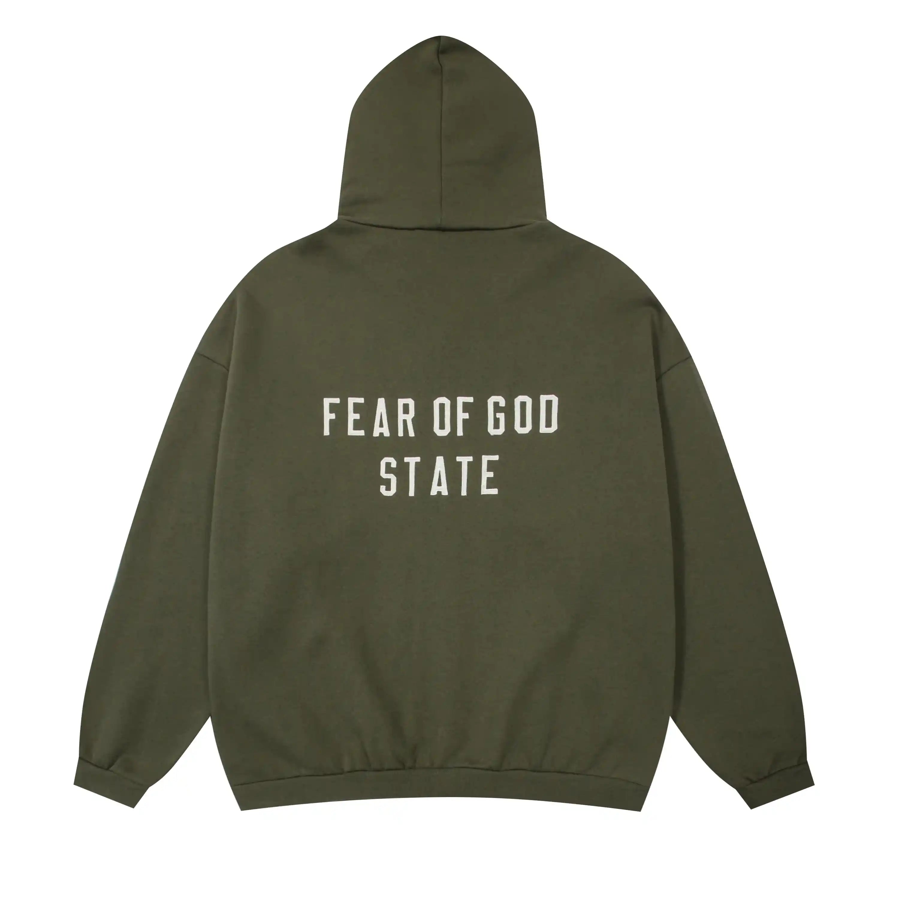 ESSENTIALS Clothing Hemlock Zip Fleece Hoodie